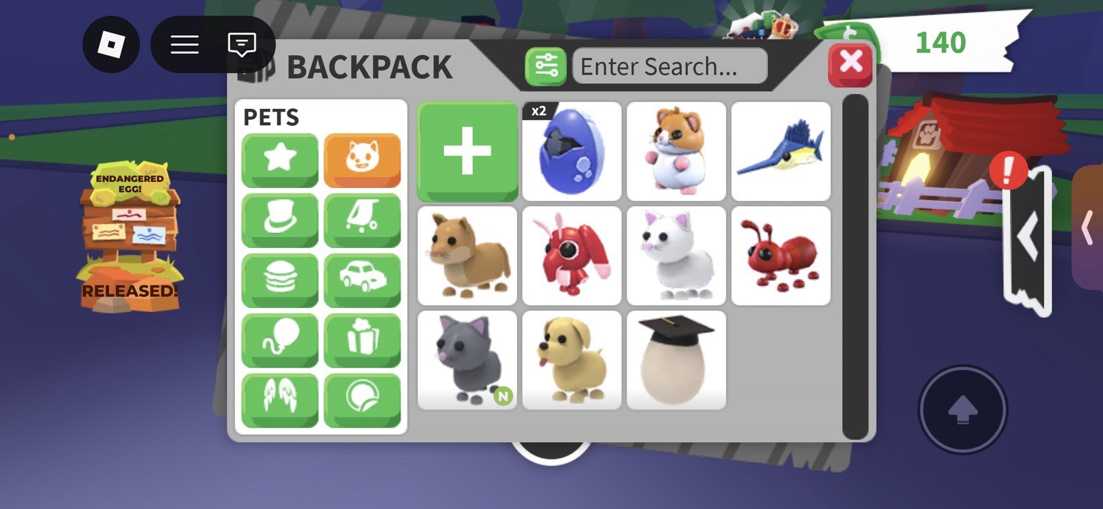Adopt Me! Virtual Pets and Food Items Collection Game Item Asset for Adopt Me!
