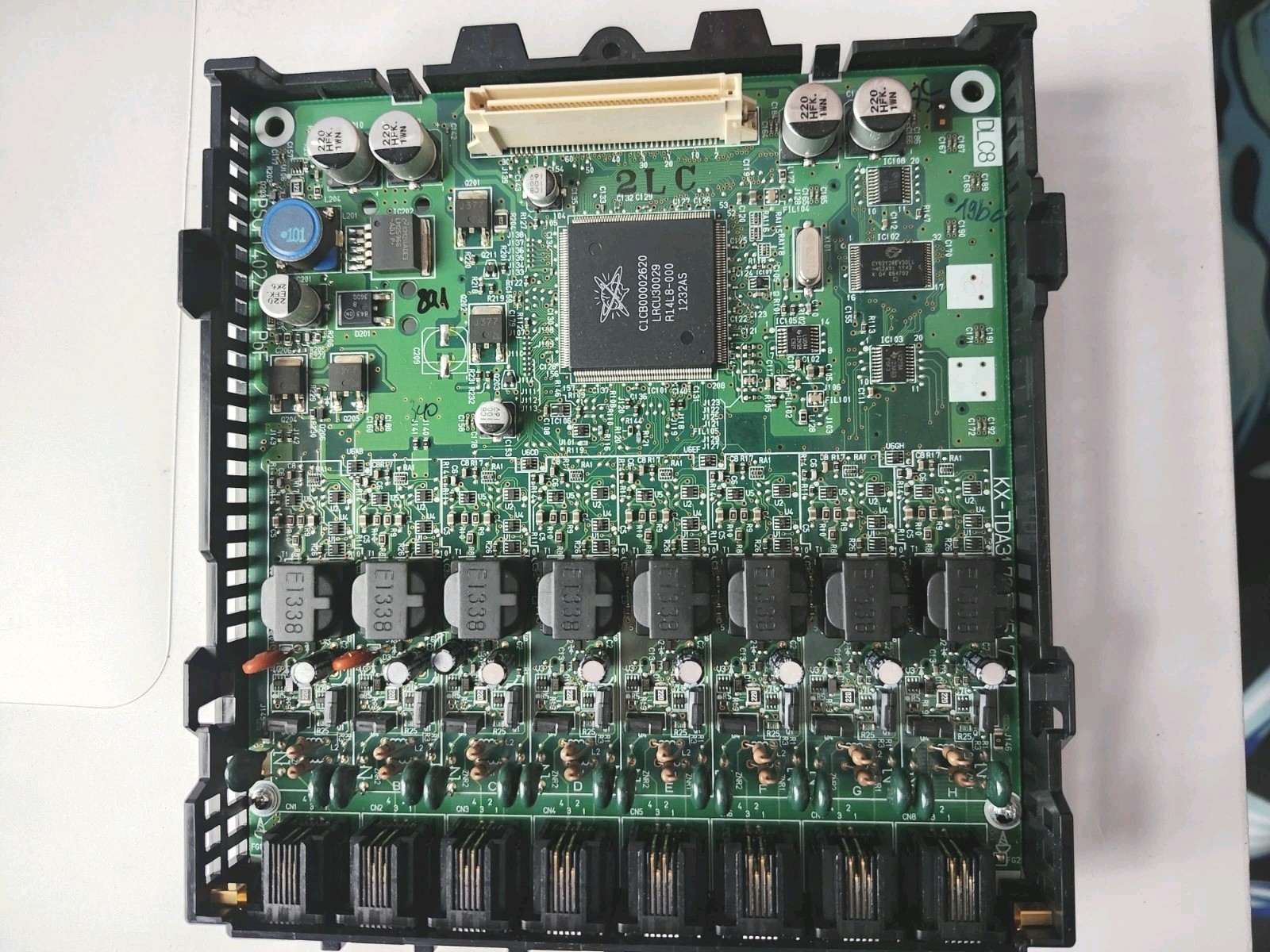 Panasonic KX-TDA5172 KX-TDA50 -50G DLC8 8 Port Digital Station Card Refurbished