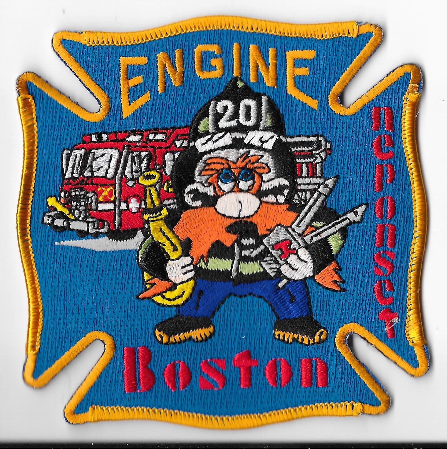 Boston Fire Department, Massachusetts Engine 20 Neponset Patch V1