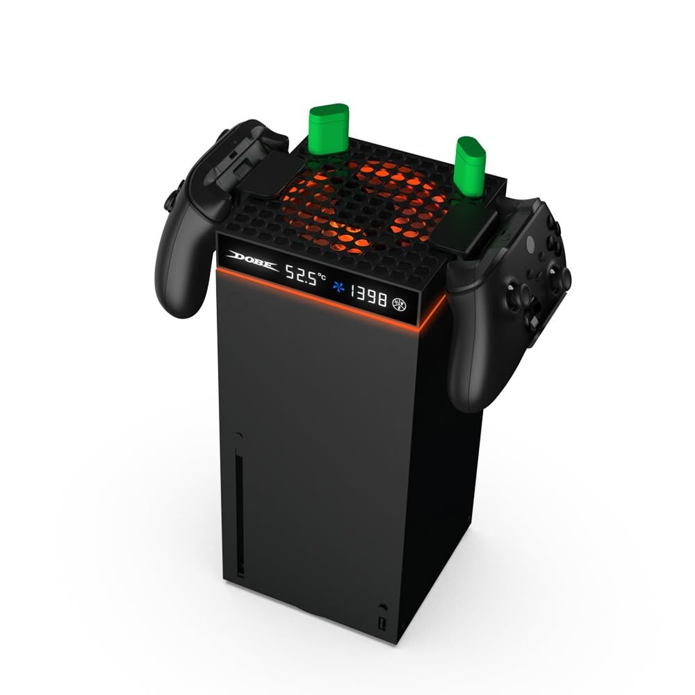 Dobe - Cooling Fan Compatible with Xbox Series X/S with LED Screen,Adjustable...