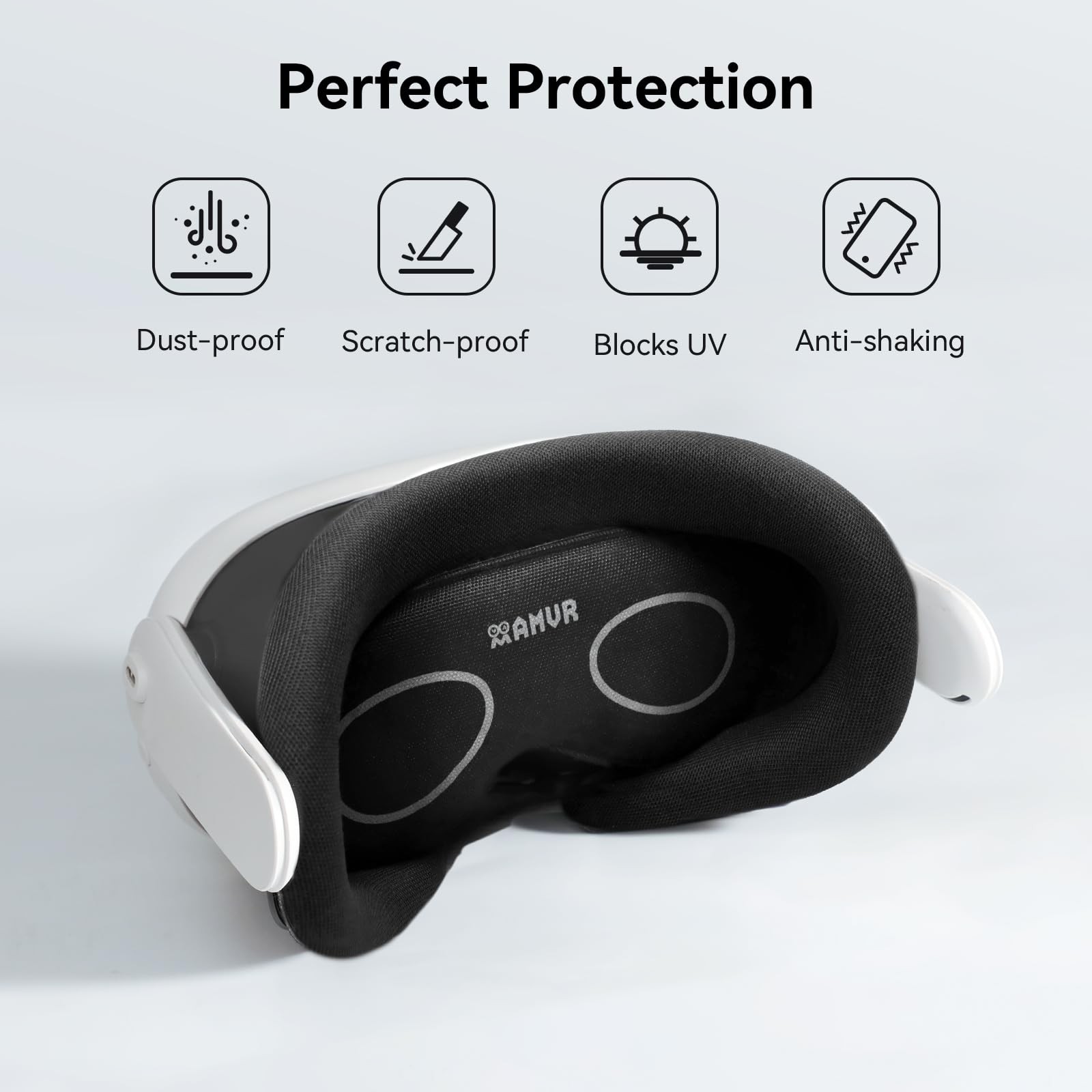 Lens Protector Cover Compatible with Meta Quest 3s, Quest 3/2/1, Vision Pro, ...