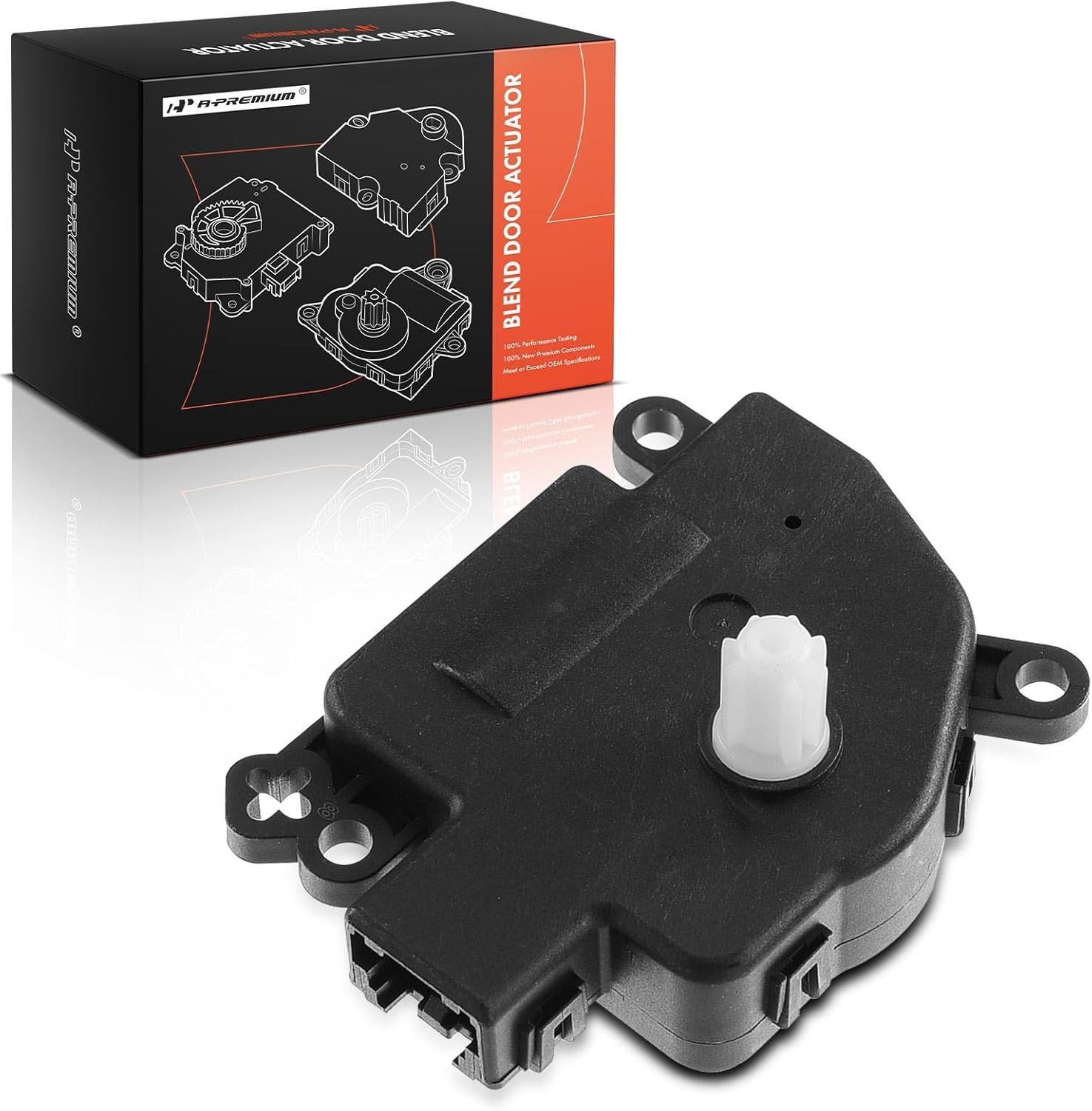 HVAC Heater Blend Door Actuator, Compatible with Ford Fusion 13-18 Sedan, Edge 1