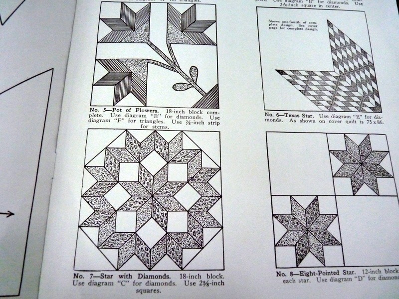 VTG 1930s Grandma Clark's Quilt Design Booklet No. 20 Patchwork Patterns