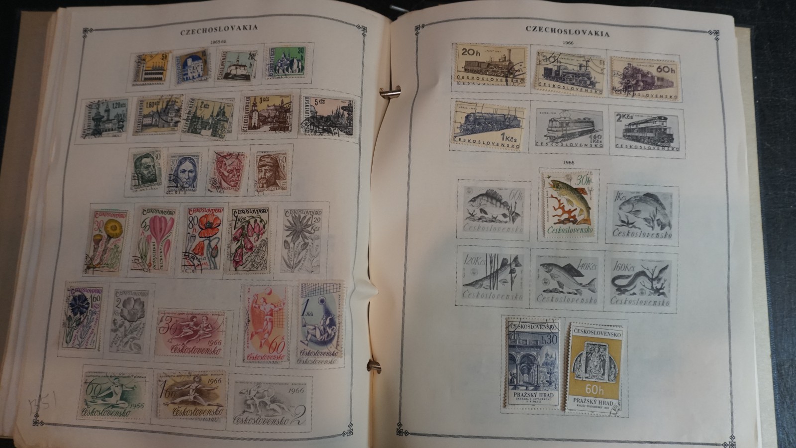 Czechoslovakia nice collection in album