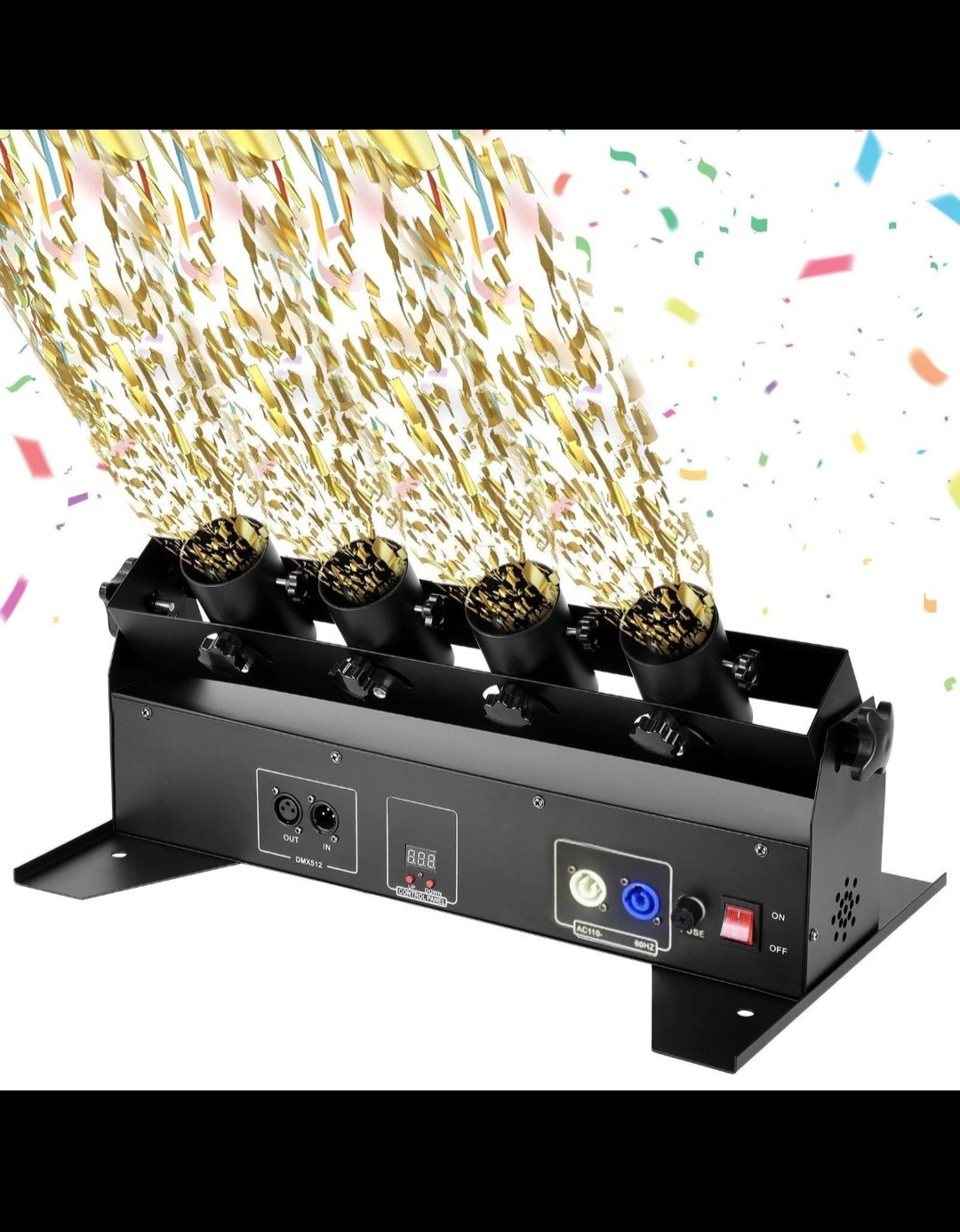 Confetti Cannon, Confetti Shooter for DJ Party Nightclub Wedding Stage Concert