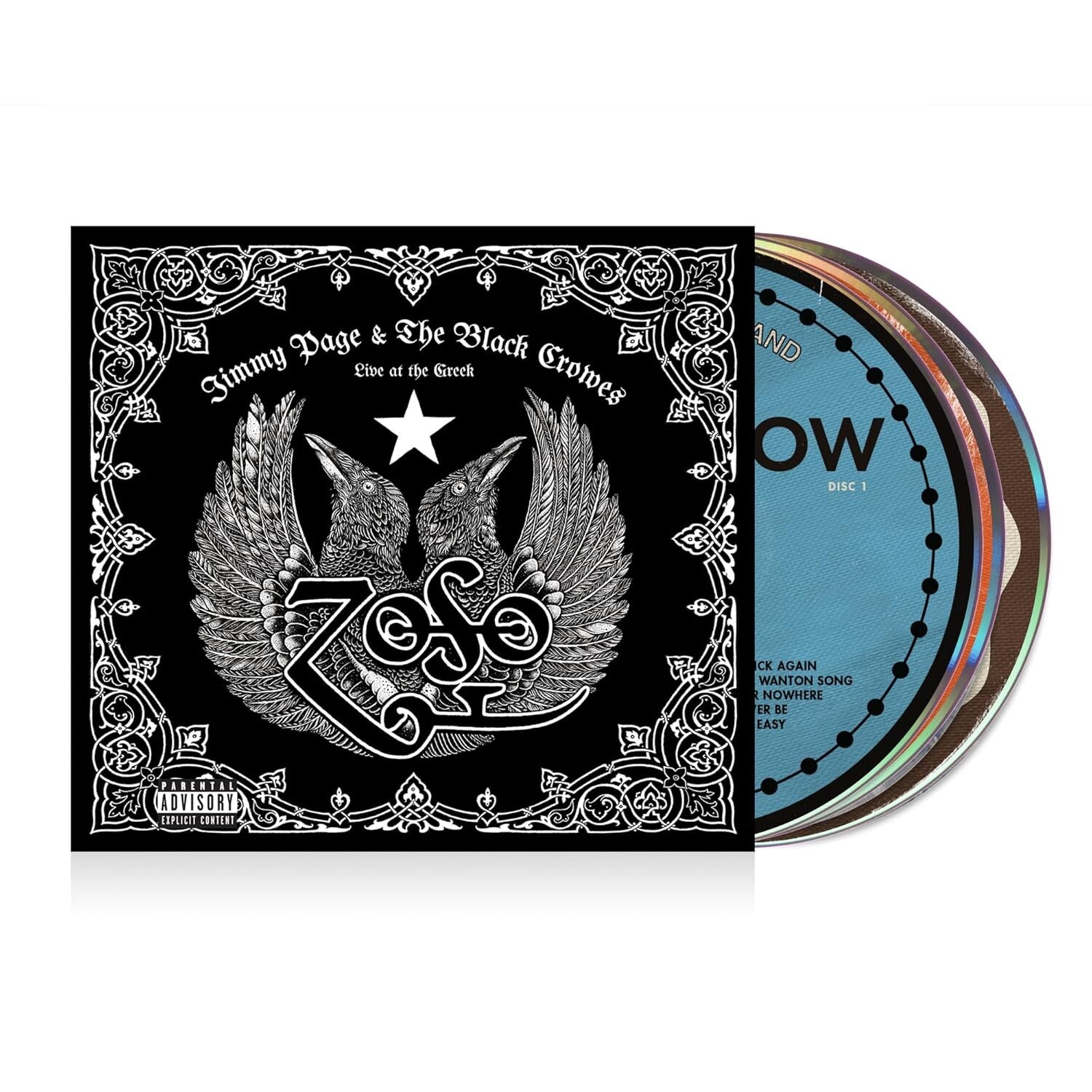 Jimmy Page & The Black Crowes – Live At The Greek 3 CD Set - NEW