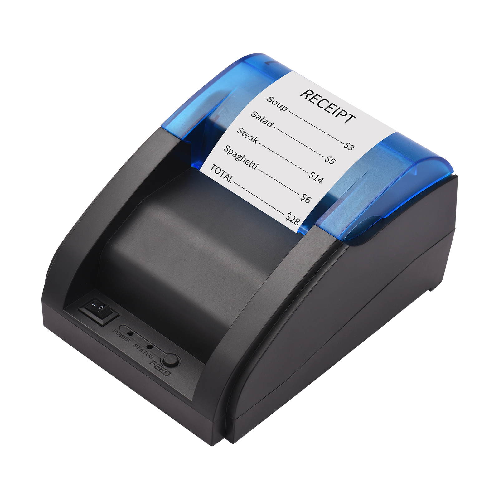 58mm Thermal Receipt Printer Direct Thermal USB& Connection for Ticket O0O6