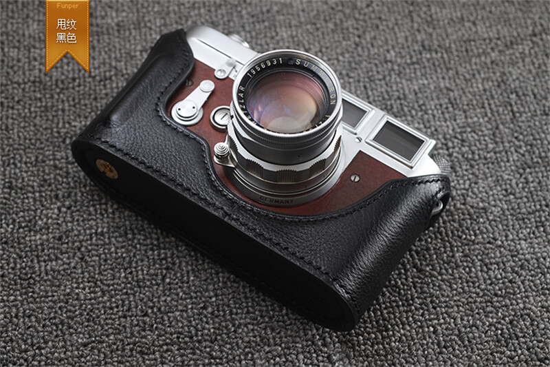 Handmade Genuine Leather Half Camera Case for Leica M3 Protective Cover