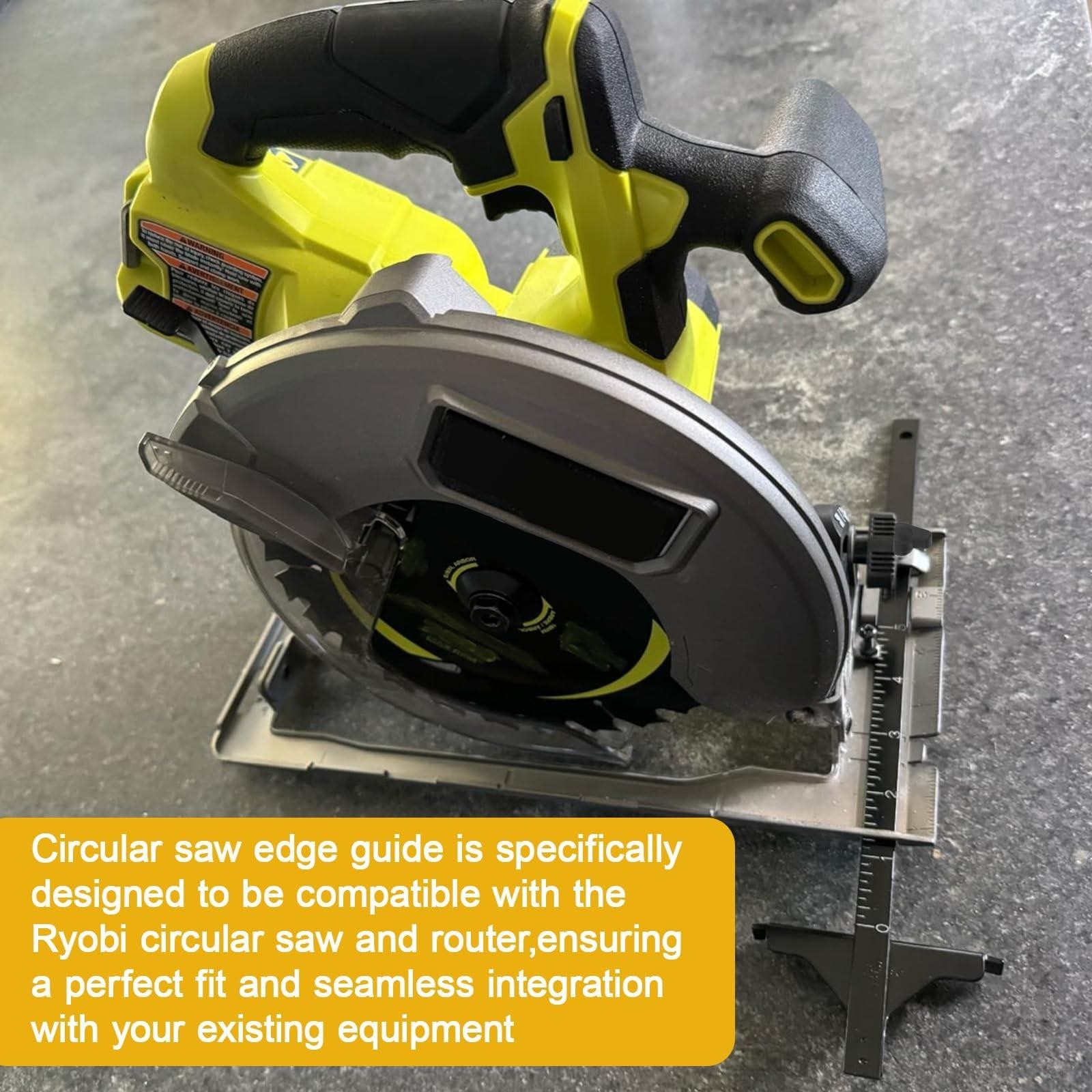 Edge Rip Guide for Ryobi P508 Circular Saw 204585001