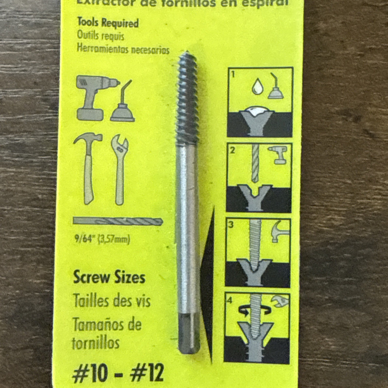 RYOBI #2 Spiral Screw Extractor A96SE71 NEW