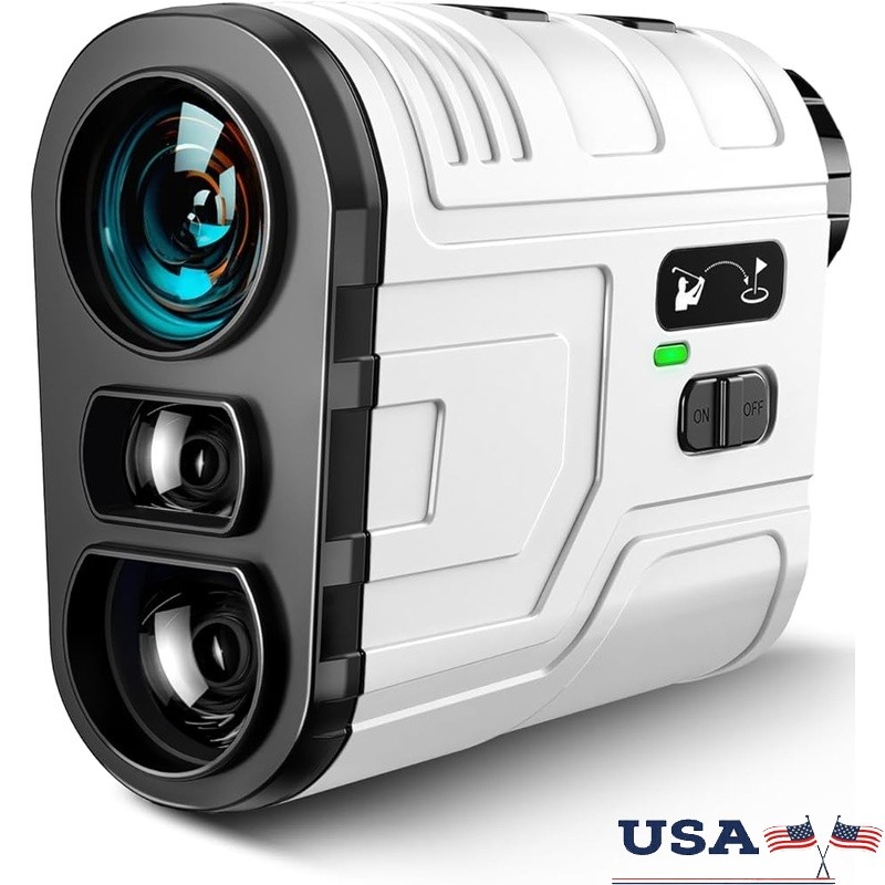 Rechargeable Golf Range Finder 1200 Yards Slope Measurement Portable Gadget New