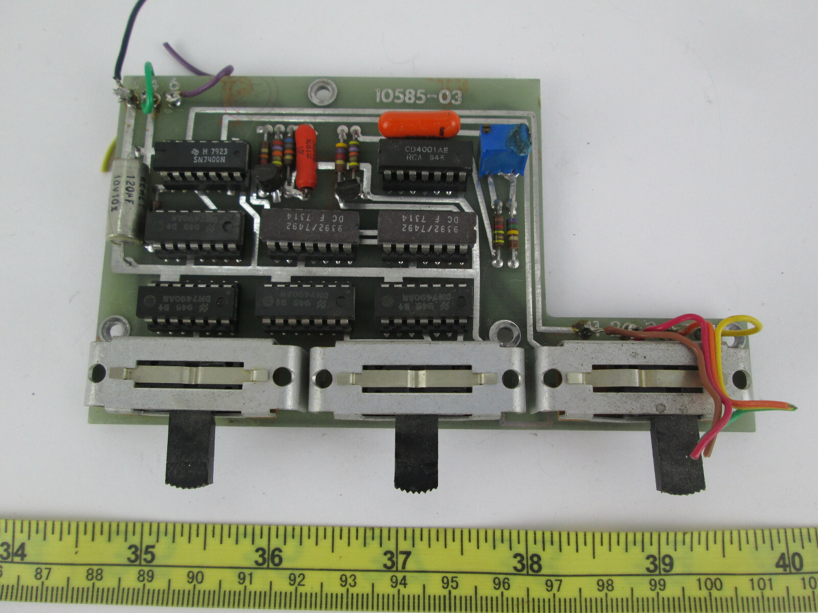 Circuit Board 10585-C03 for Bicron Radiation Geiger Counter Meter Device SKU S