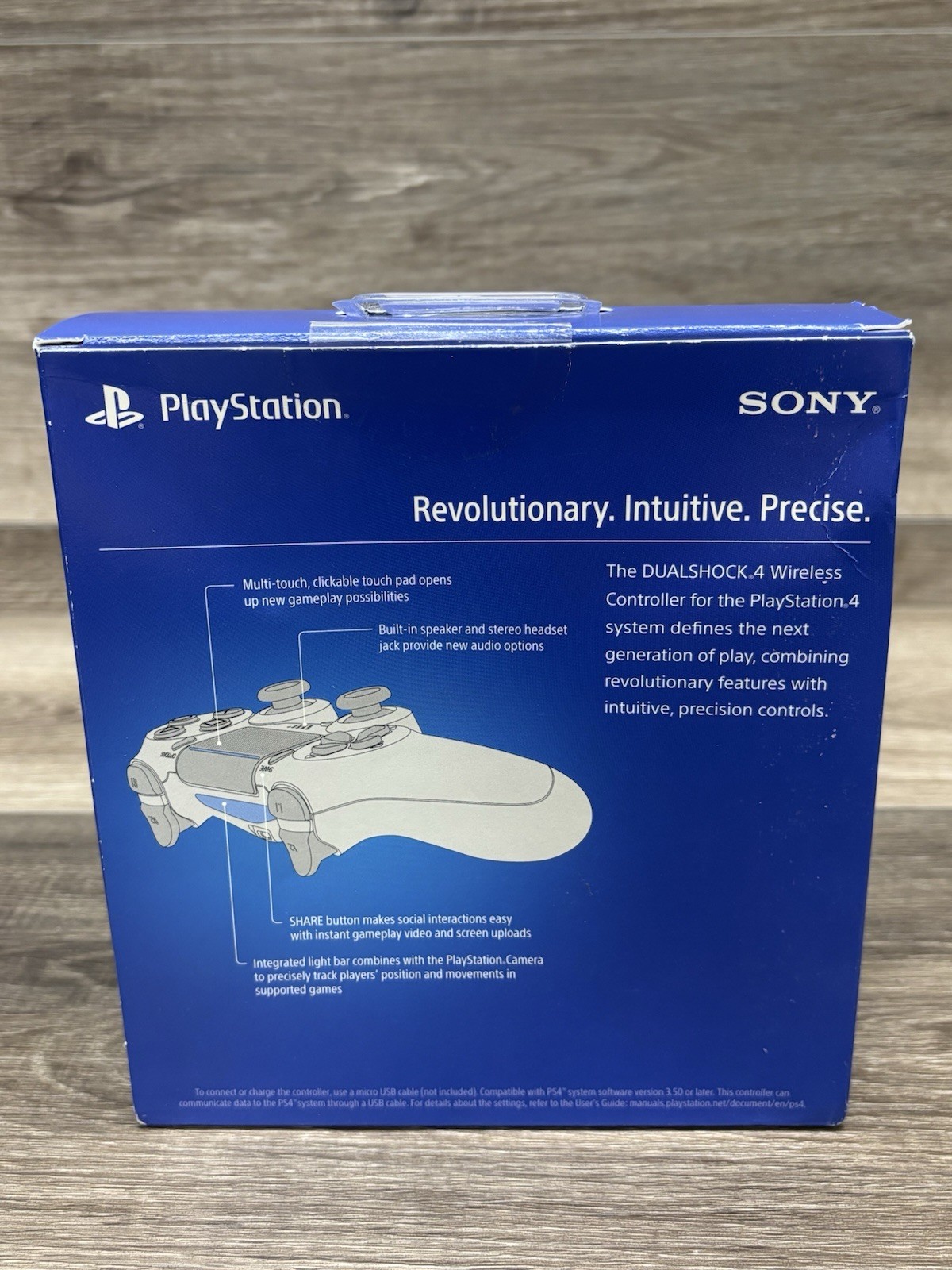 Authentic Sony DualShock 4 Wireless Controller PS4 Jet Black Sealed CUH-ZCT2U
