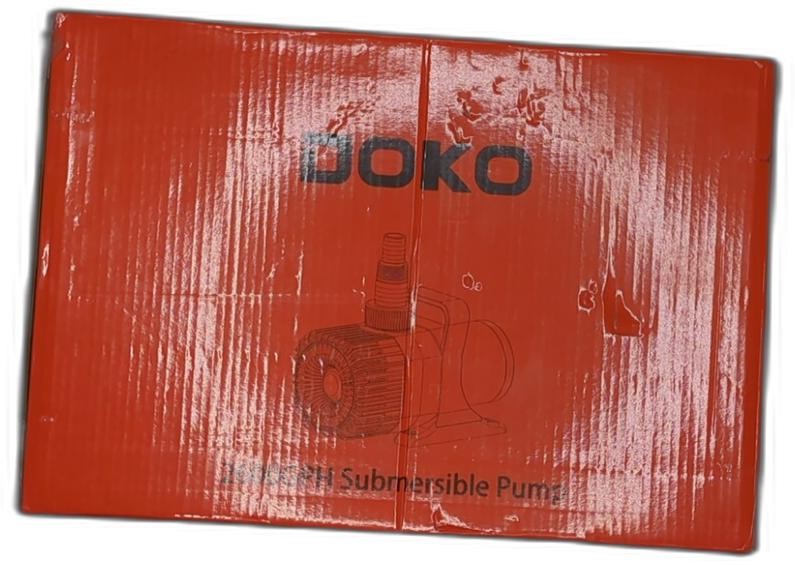 Doko 2600gph Submersible Water Pump, 200w High Flow Pond Pump With 21 Ft Lift