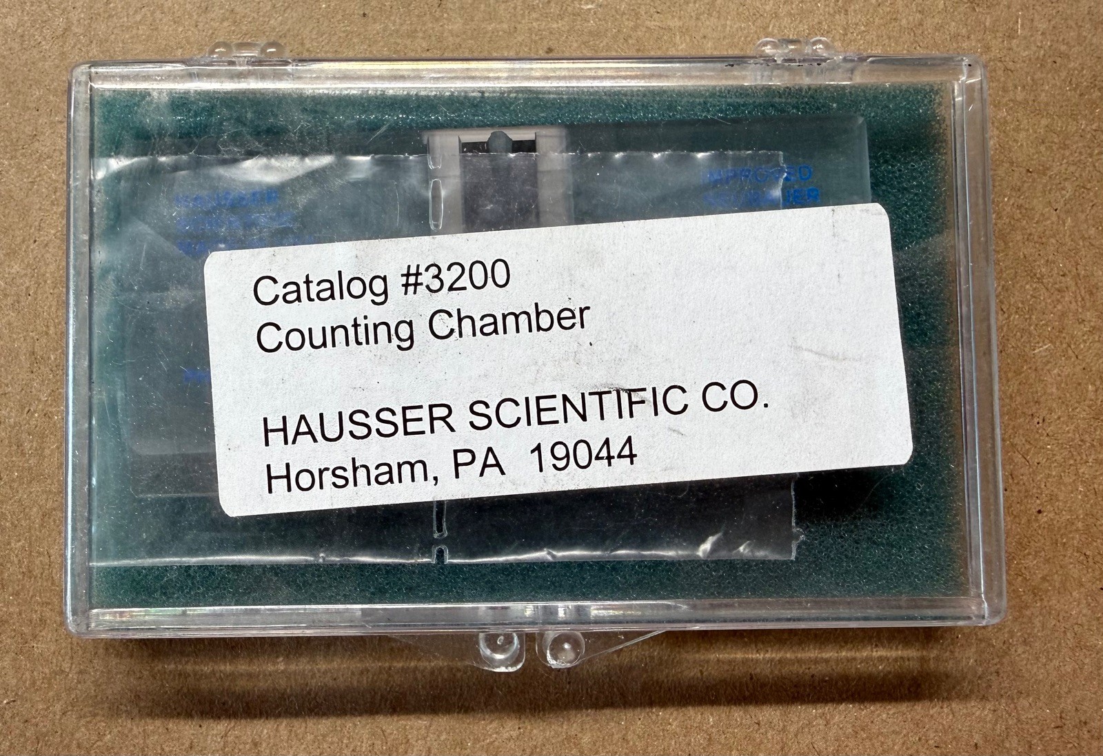 Hausser Scientific Bright-Line Phase Contrast Hemacytometer, 3200