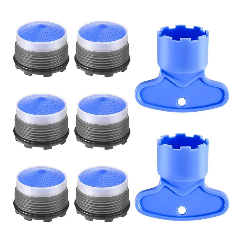 16.5/18.5MM Faucet Aerator with Removal Wrench Water Saving Tap Part Built-In Bu