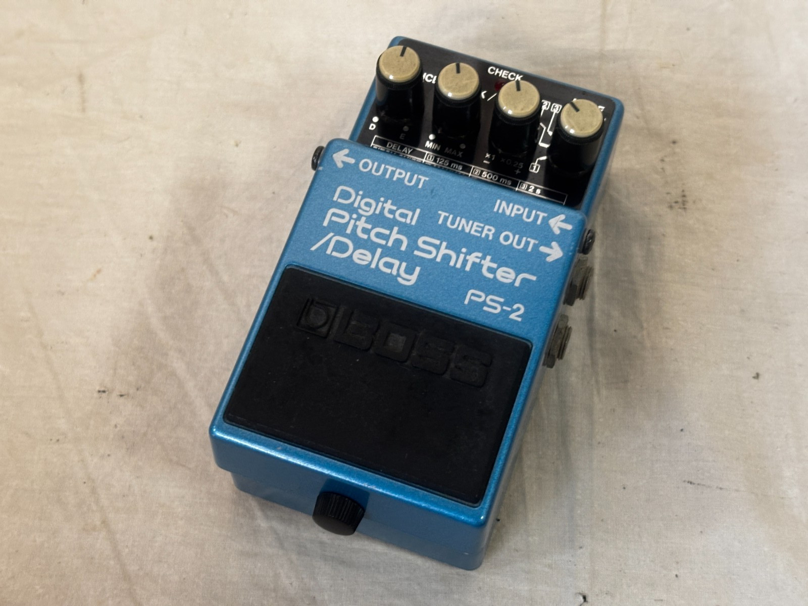 BOSS PS-2 Digital Pitch Shifter/Delay Blue Label Made in Japan