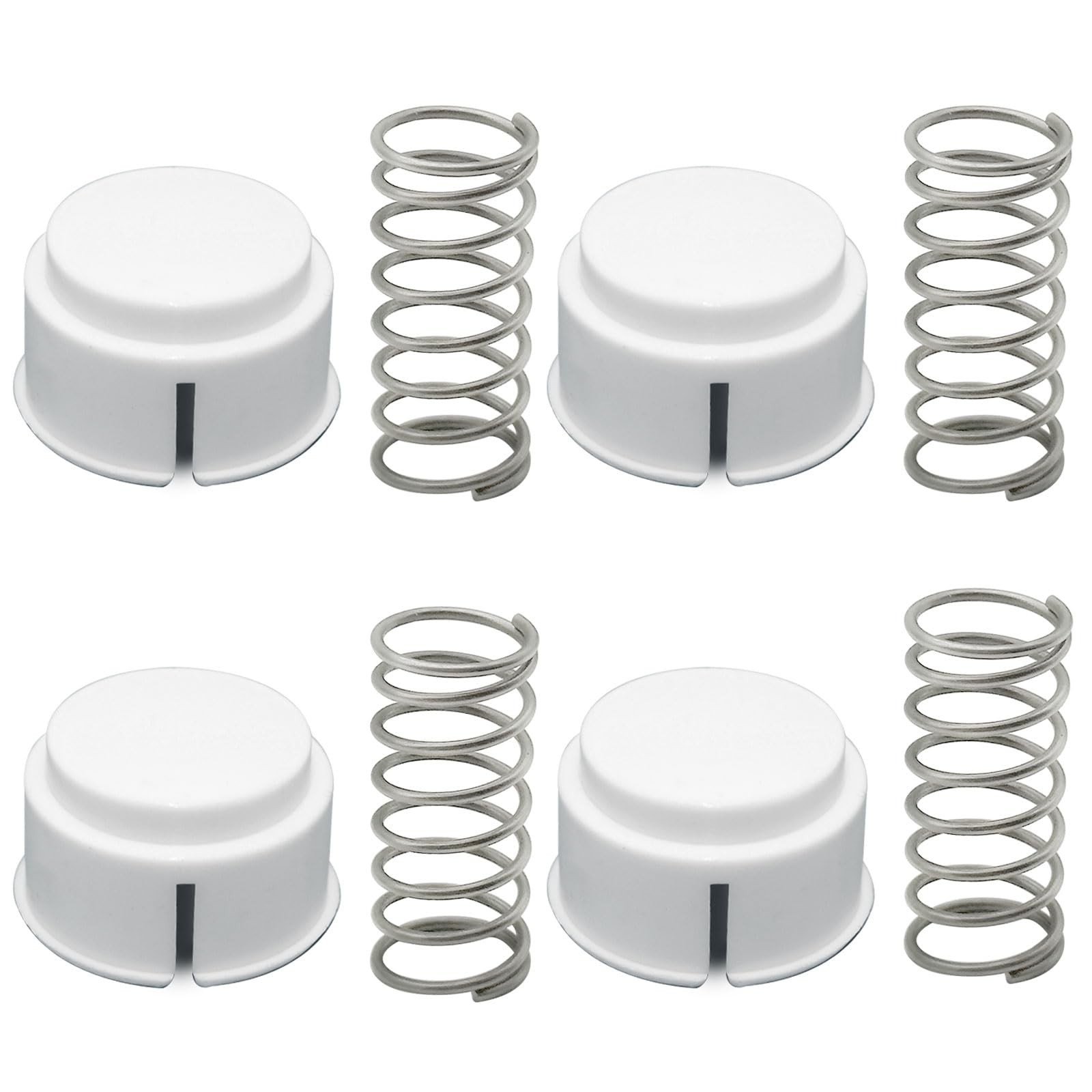 4Sets Cooler Replacement Button and Spring, OEM Replacement Kit