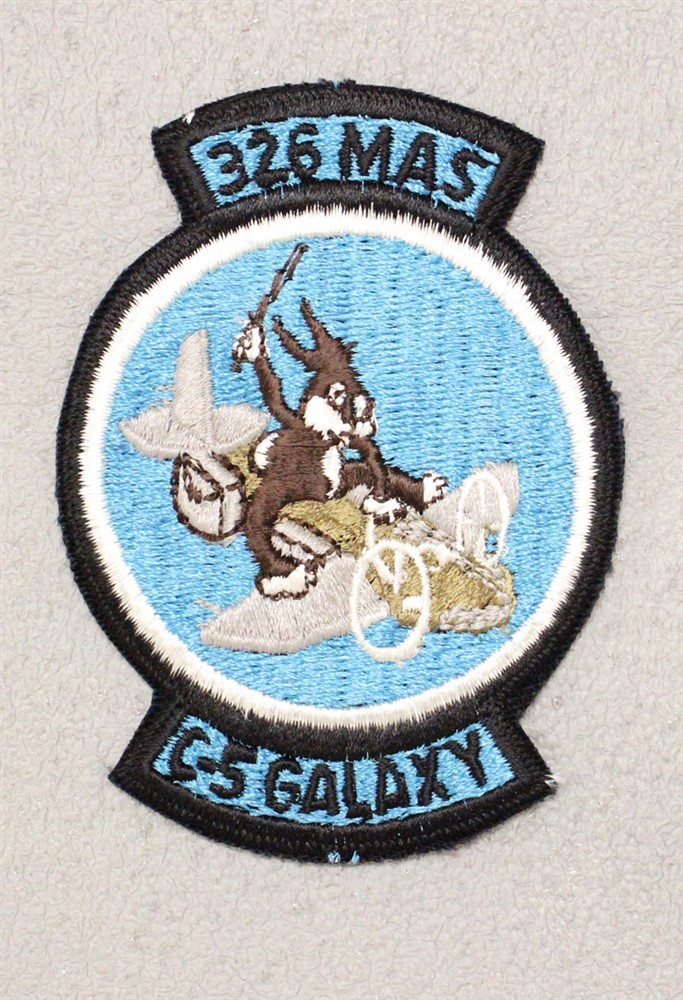 326th Military Airlift Squadron - USAF Air Force Patch 1438