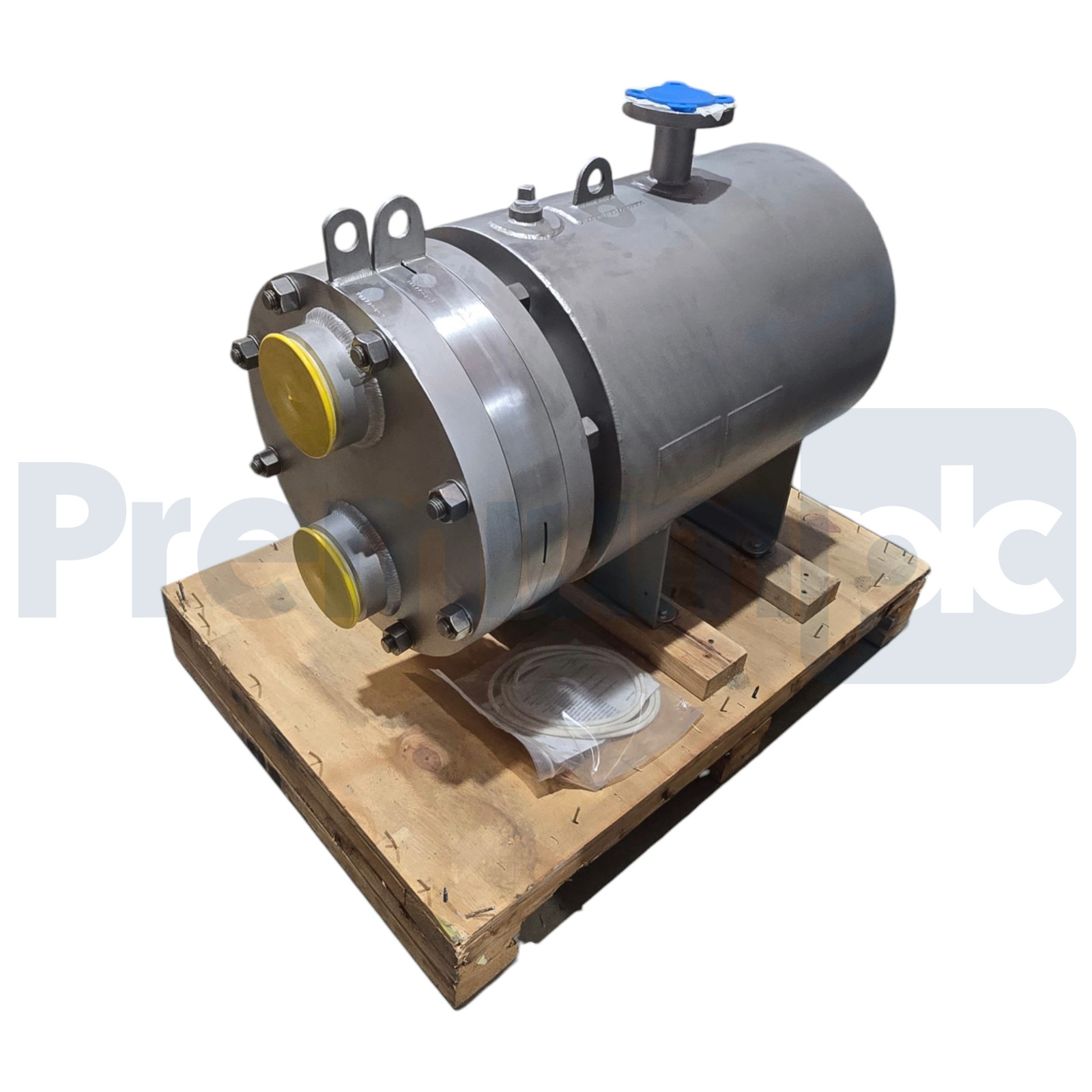 Allegheny Bradford HE01100 WF1 Heater SS Sanitary Shell & Tube Heat Exchanger