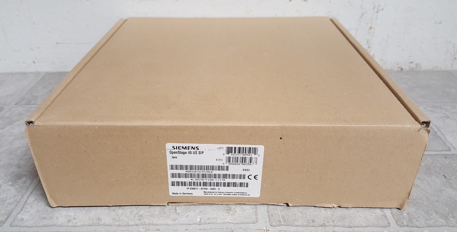 (NEW OPEN BOX) SIEMENS Openstage 40 US SIP L30250-F600-C137