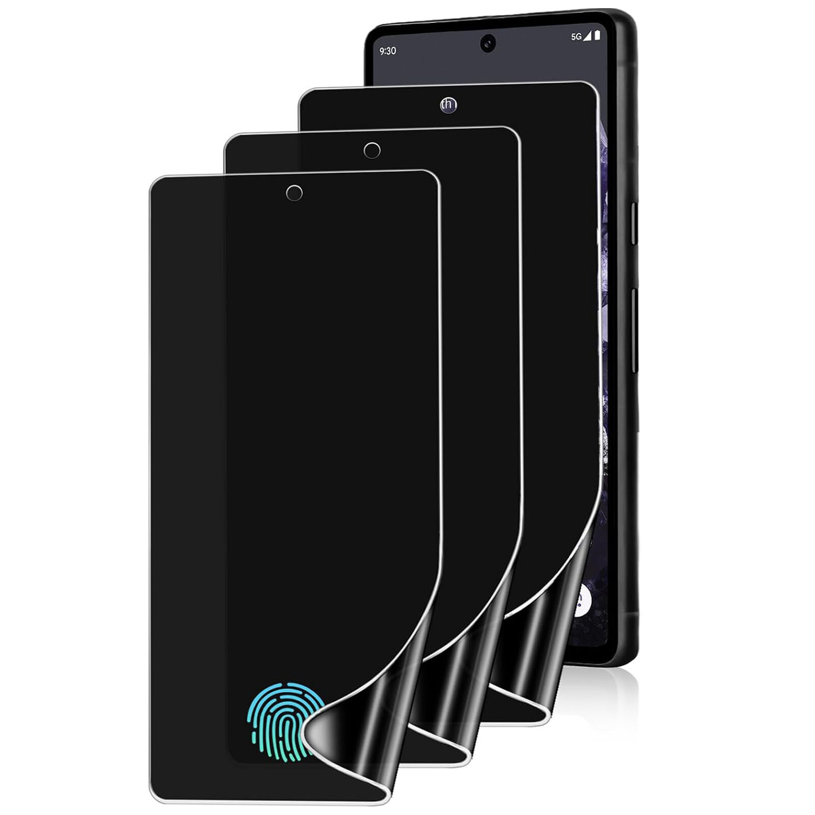 Fr Google Pixel 10 Pro XL 9 8A 7 Anti-Spy Hydrogel Film Privacy Screen Protector