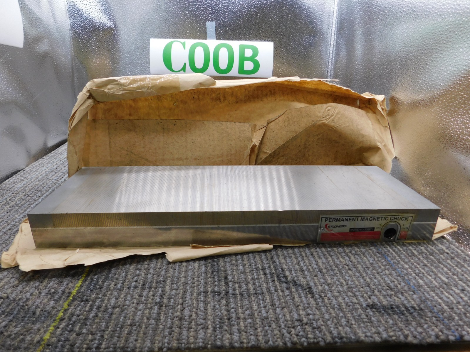 GTLONGBO Machine 12"L x 6"Wx 1.75 Permanent Magnetic Chuck For Grinding