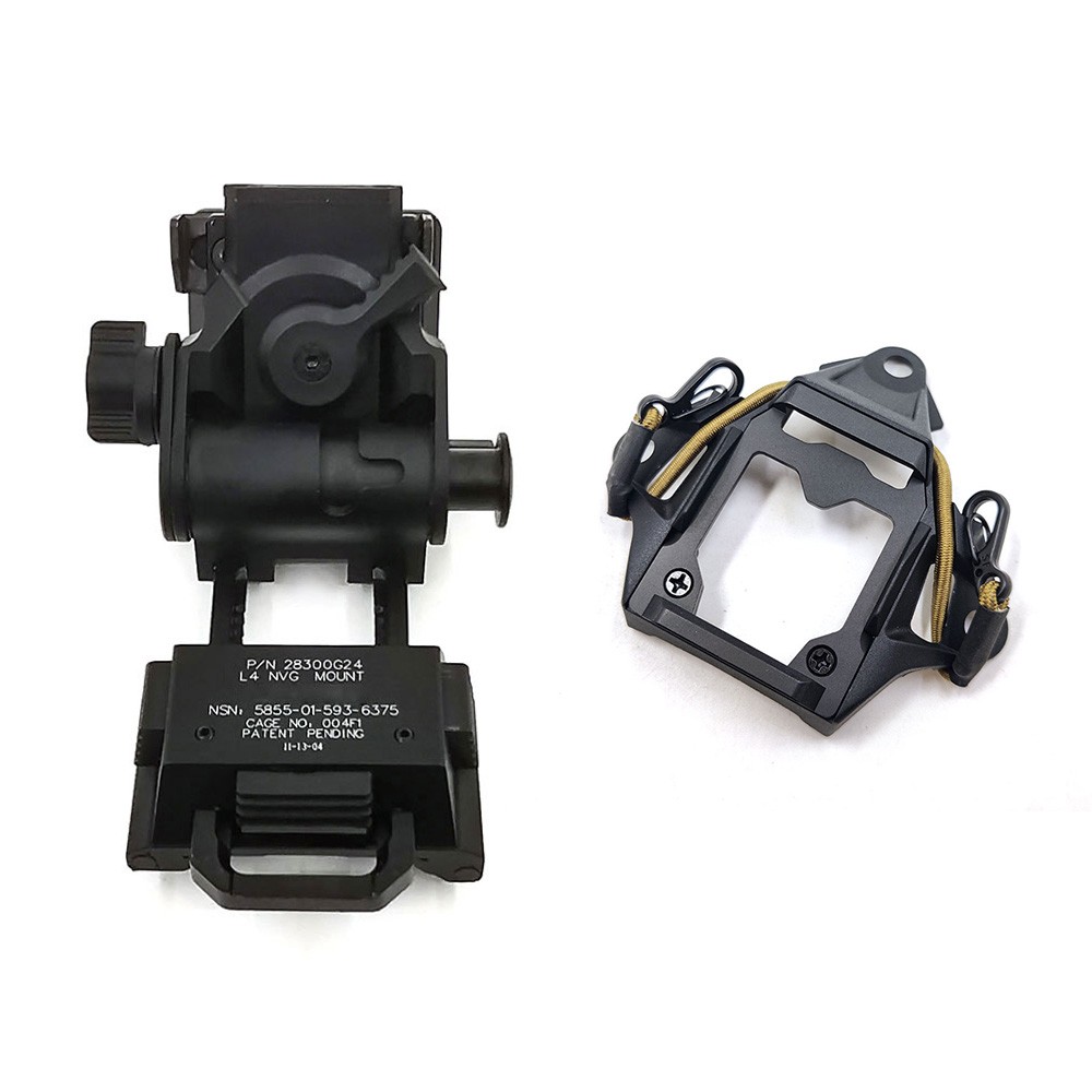 Metal L4G24 NVG Mount Combo CNC Helmet Shroud Mount with Original Markings