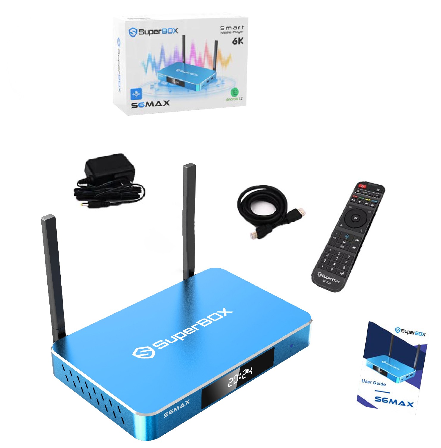 SuperBox S6 Max 24/7 Support Authorized Distributor Same Day Shipping Send Gift