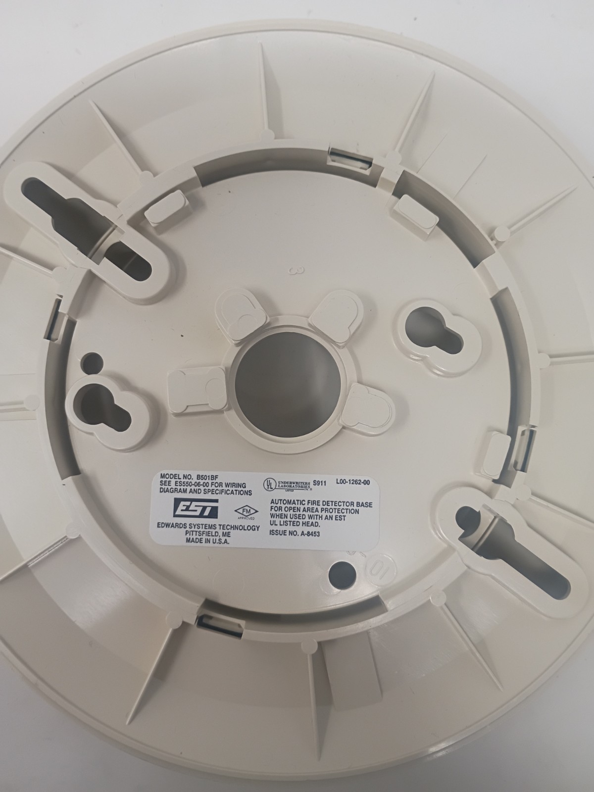 System Sensor B501BF Base Smoke Detector Fire Plug-in Base NEW