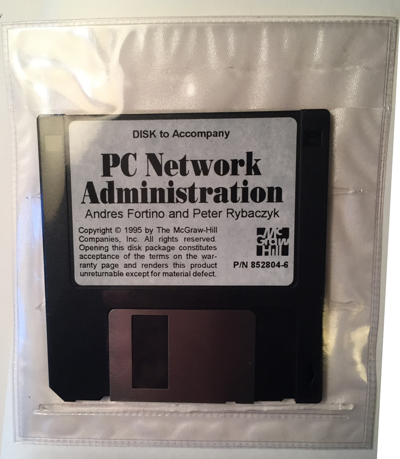 Book = PC Network Administration with Media Disk = Andres Fortino Peter Rybaczyk
