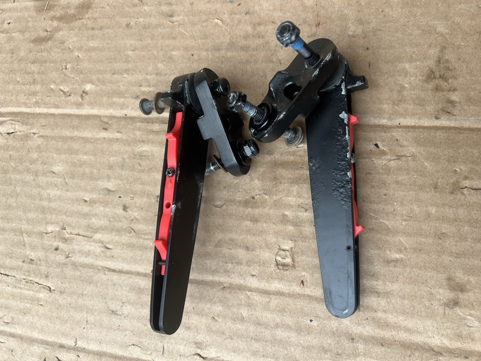 Motion Composites Wheelchair Sideguard Mounting Brackets C2 Helio