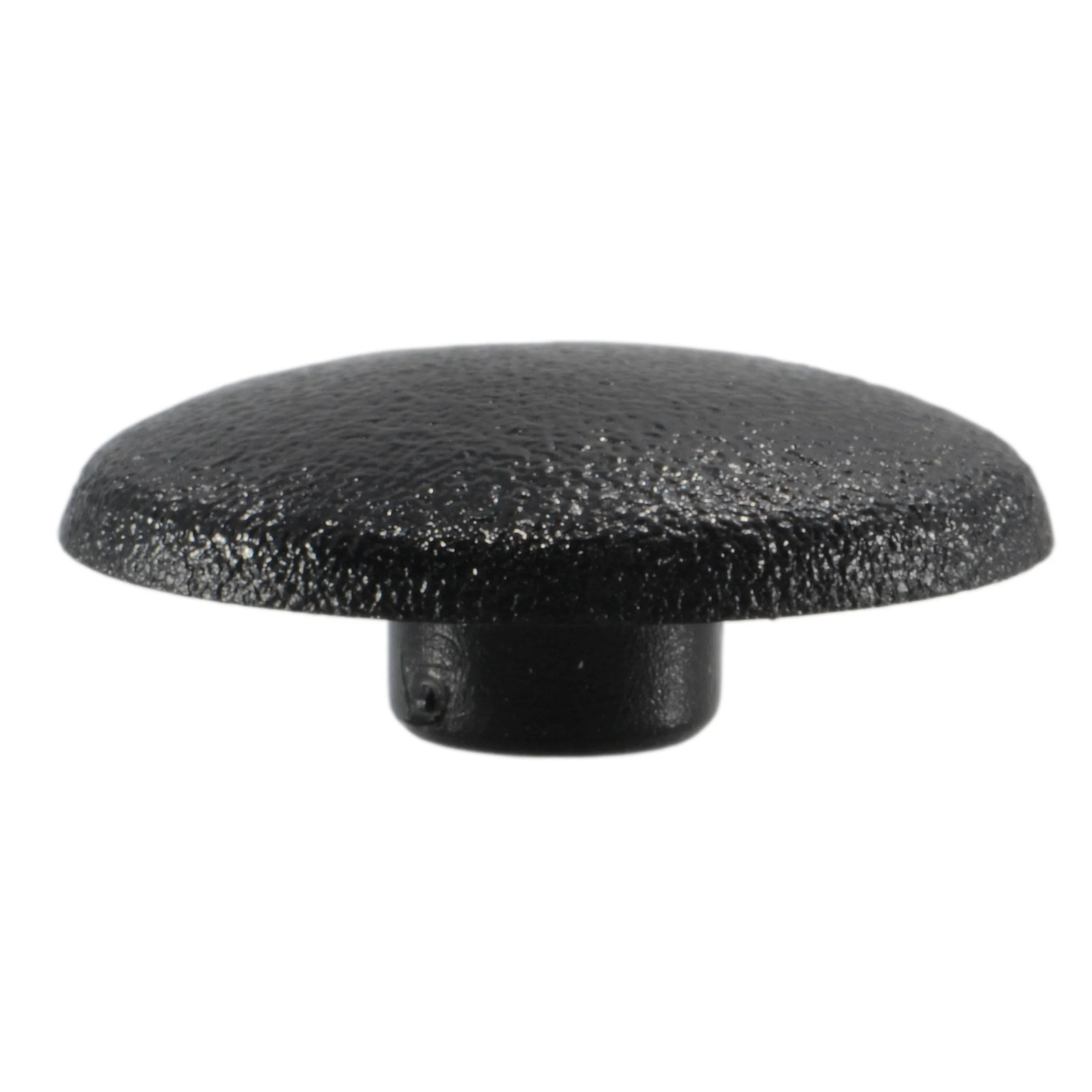 7mm Black Nylon Plastic Socket Trim Caps (20 pcs.)