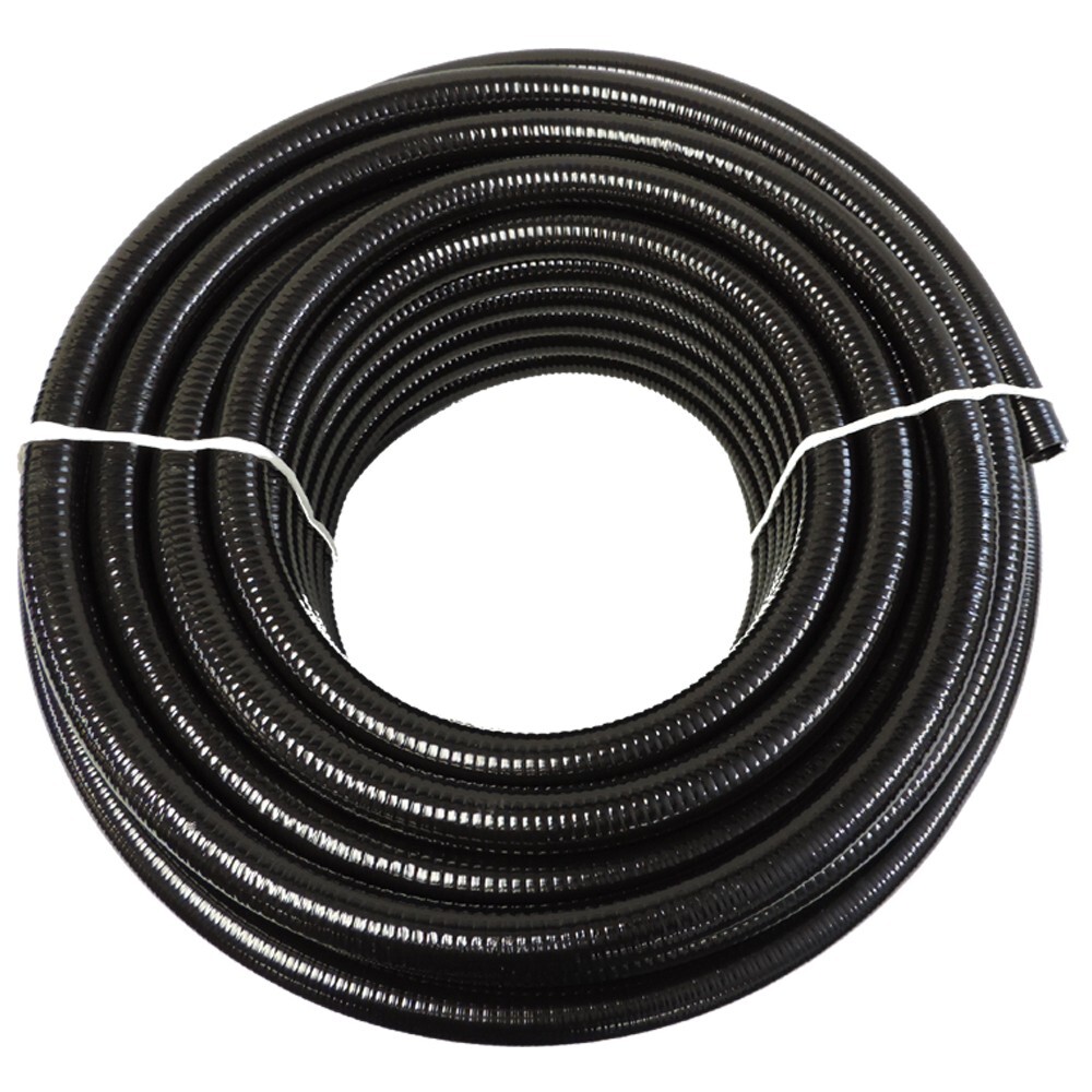 4" Dia x 25 ft Schedule 40 HydroMaxx® Ultra Flexible PVC Pipe - Black