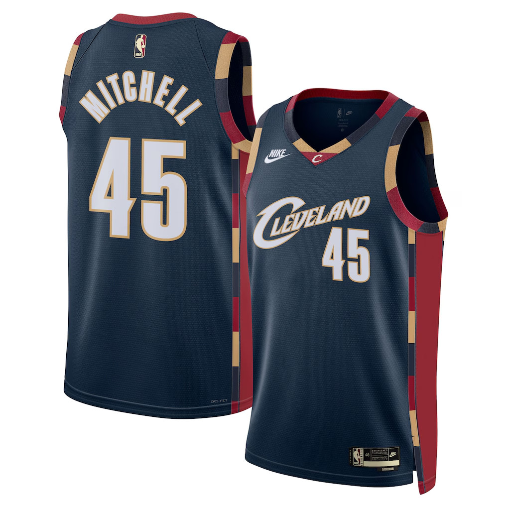 Nike Donovan Mitchell Cleveland Cavaliers Swingman Jersey NBA Classic Edition