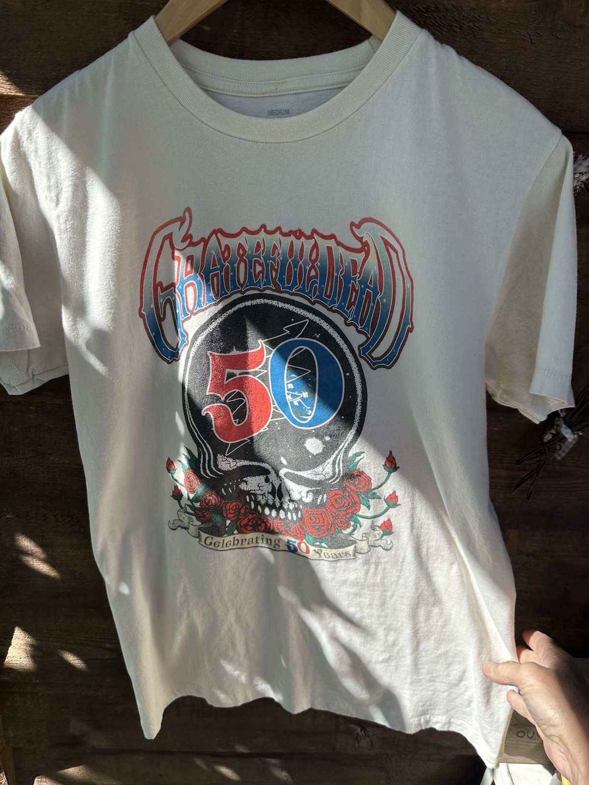 grateful dead shirt Celebrating 50 Years Medium