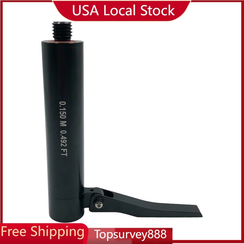 Base Extension with Height Measurement Lever For Trimble R10 R12 GNSS Receiver