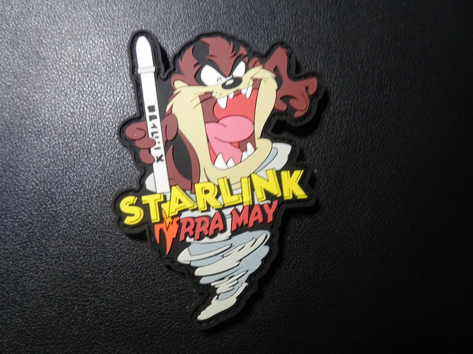 VSFB WESTERN RANGE SPACE-X STARLINK Tasmanian Devil RRA June Mission Patch