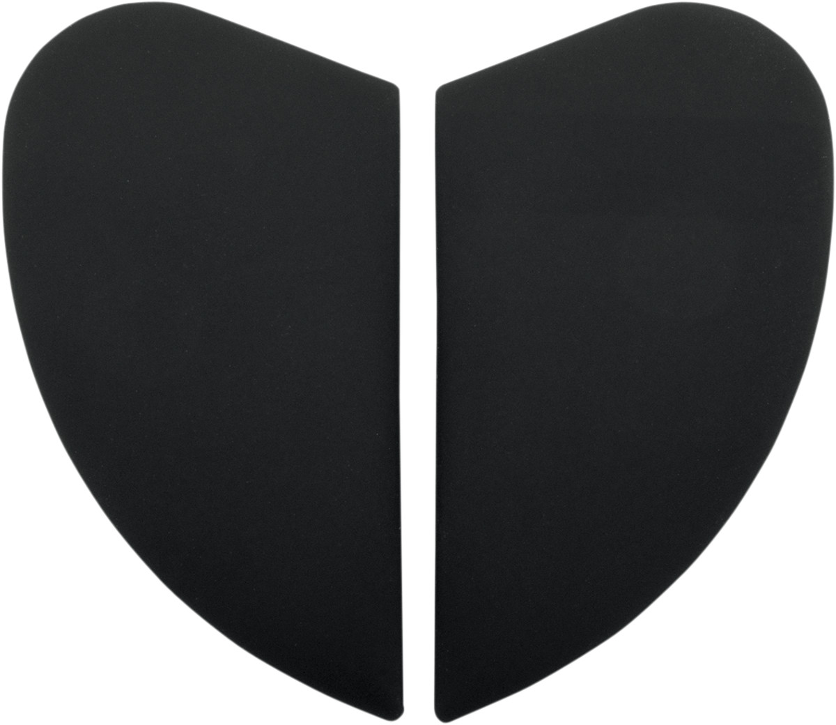 ICON SIDEPLATE OPTICS RUB BLK 0133-0677