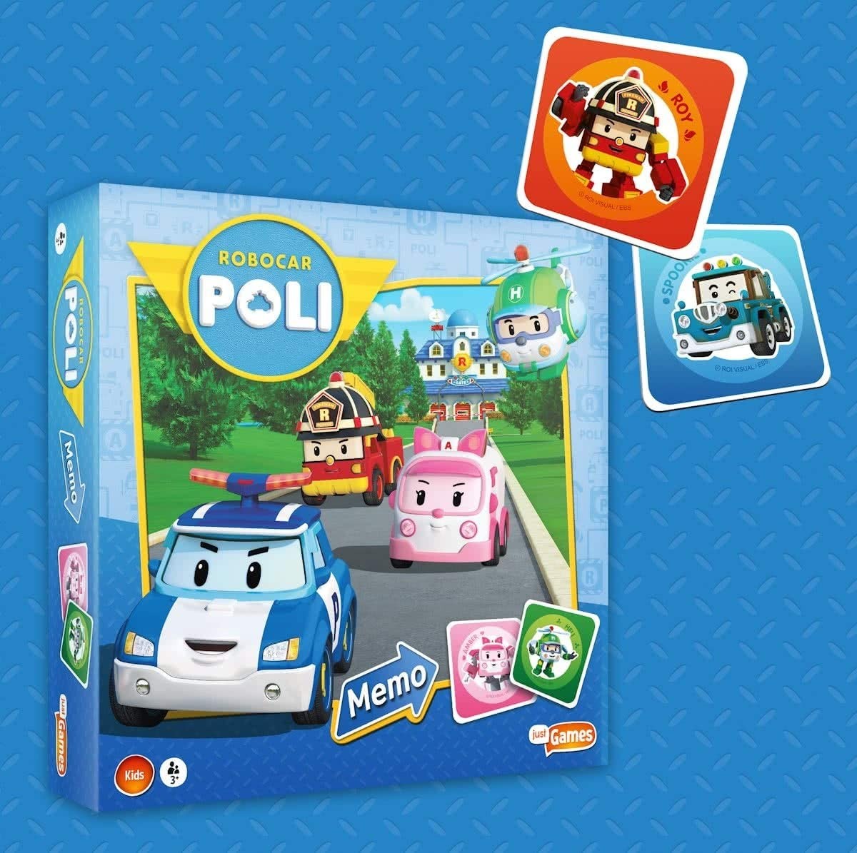 Just Games memory Robocar Poli