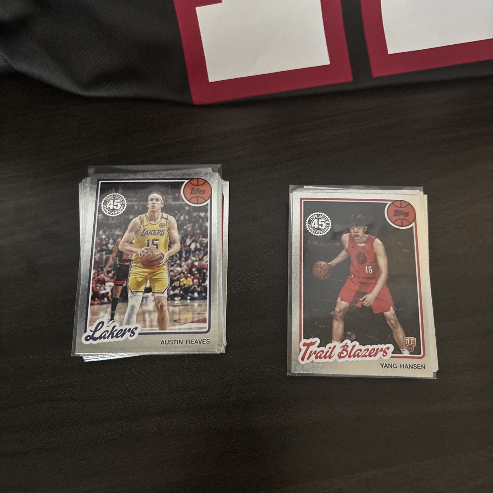 2025 Topps Basketball 45th Anniversary Lot Of (64) 38 vets and 26 rookies 🔥