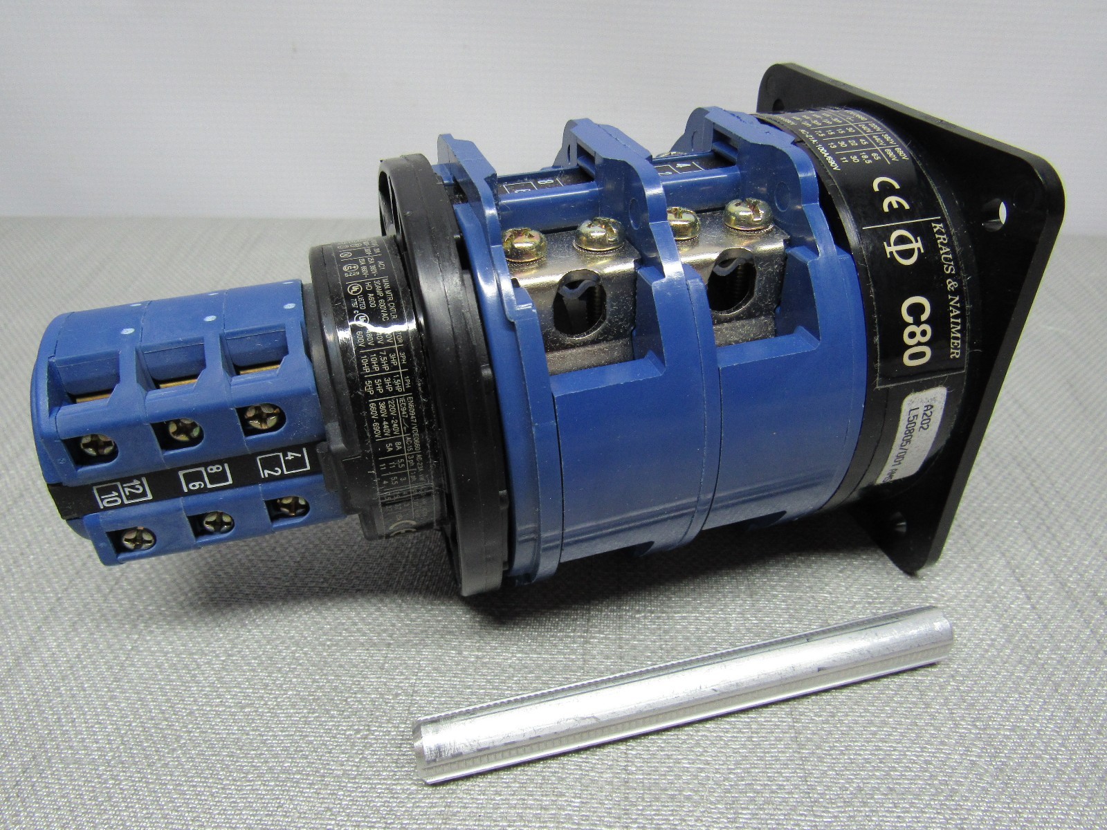 Kraus & Naimer C80 A202-620E Rotary Switch With CA20B