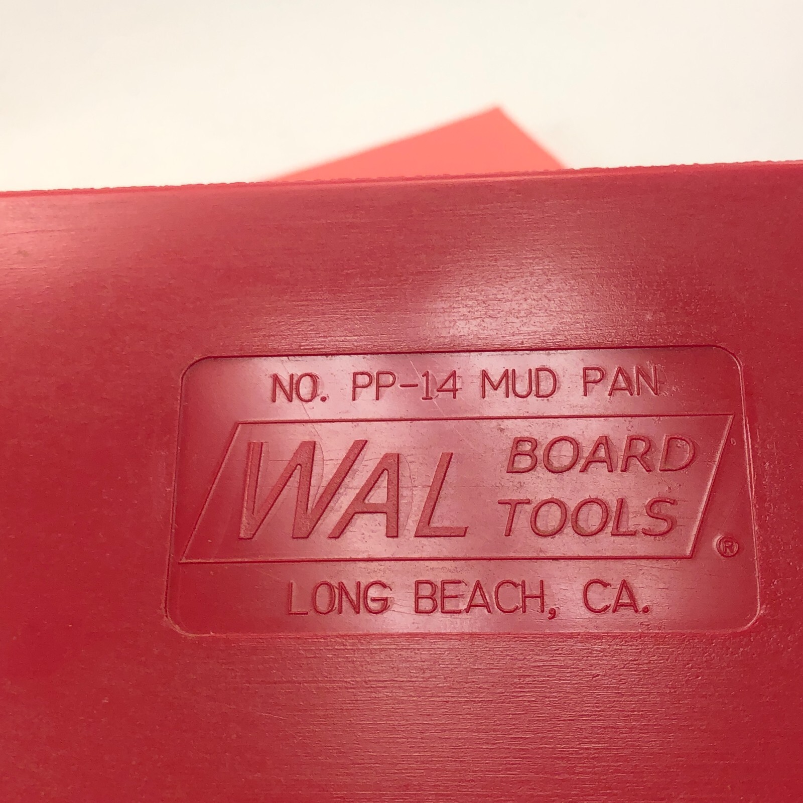 Wal-Board Tools 14 in. Mud Pan Red ( Set Of 2)