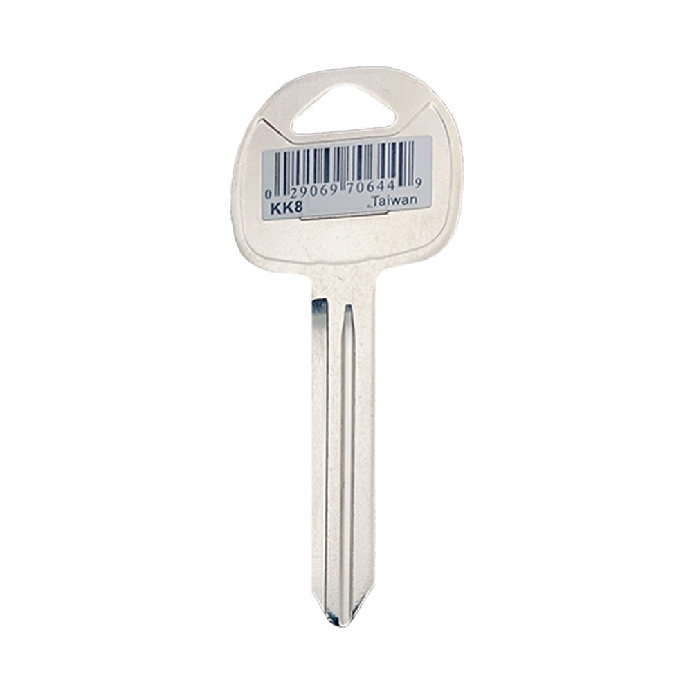 KK8 Key Blank Nickel