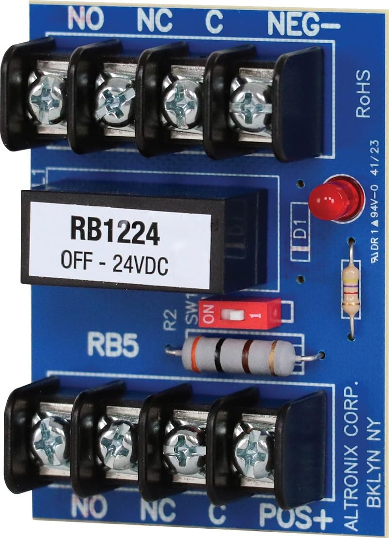 Altronix Relay Module 12/24VDC 75Ma DPDT
