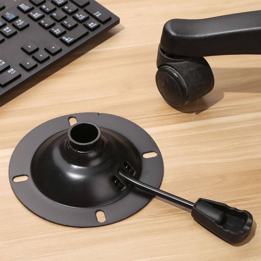 Heavy Duty Office Chair Tilt Mechanism Replacement Swivel Base Plate 5.5 inch...