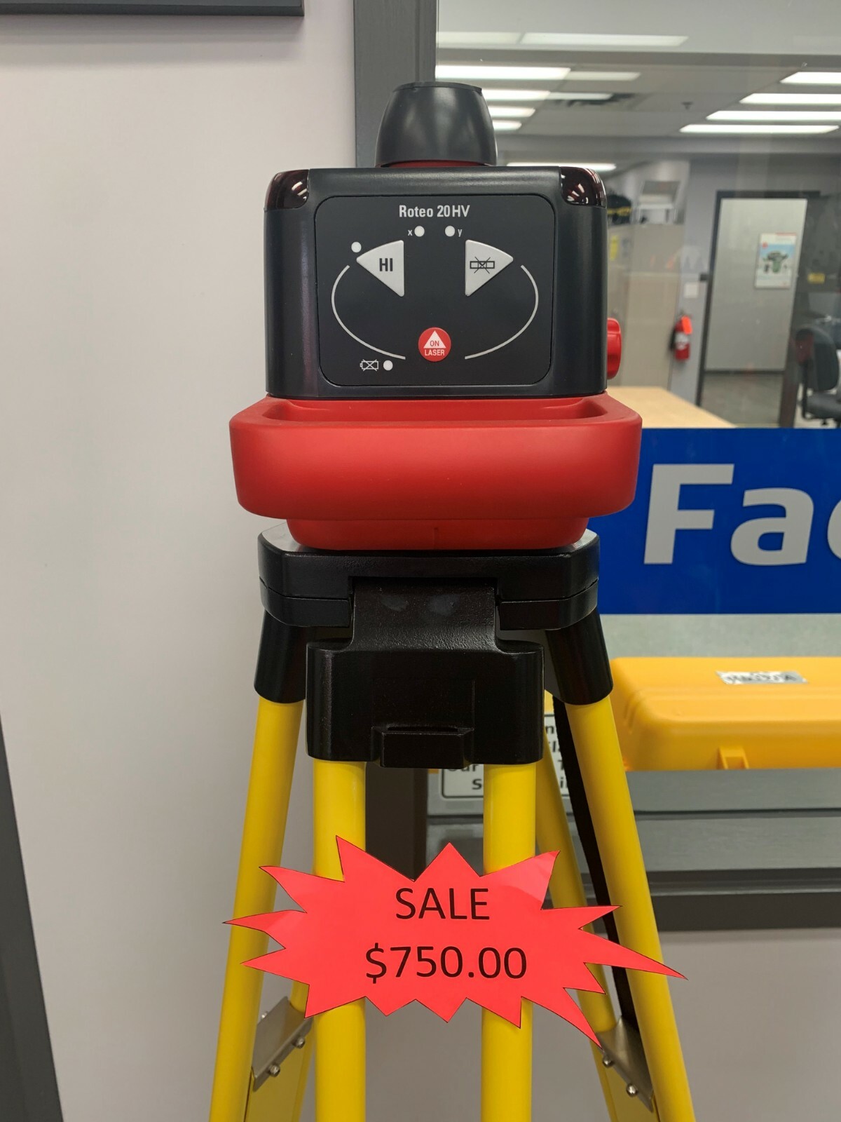 Leica Roteo 20HV Construction Rotary Laser Level