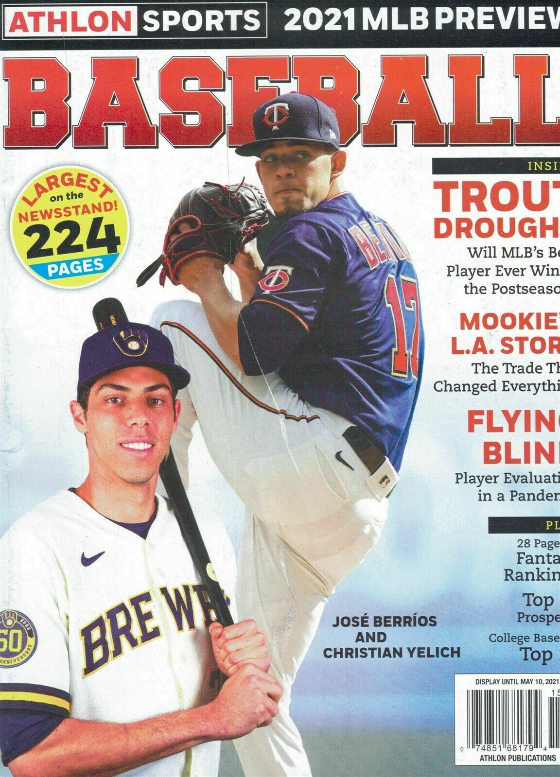 ATHLON SPORTS 2021 MLB PREVIEWS |  BASEBALL