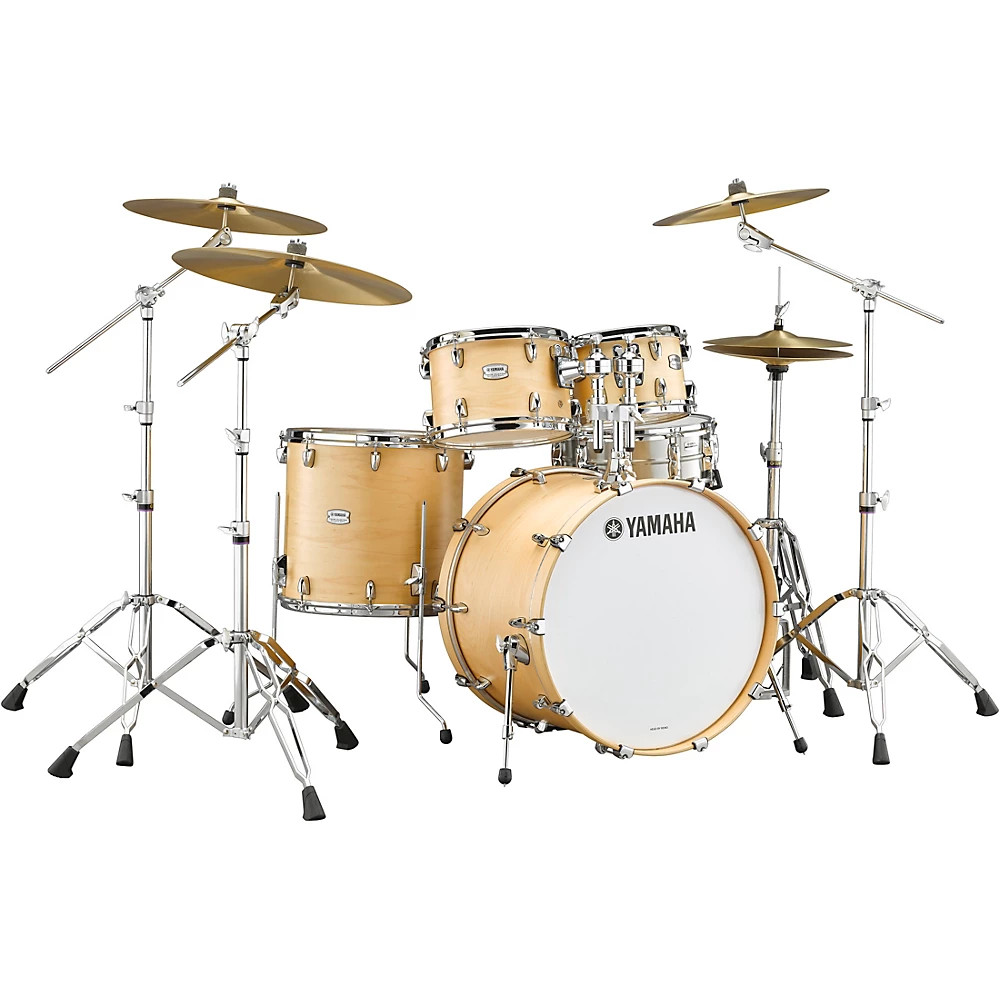 Yamaha Tour Custom Maple 4-Piece Shell Pack w/22" Bass Drum Butterscotch Satin