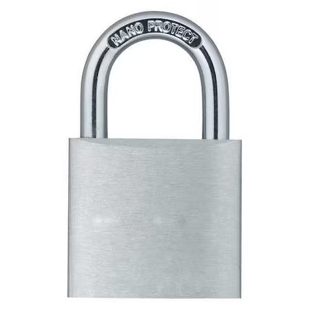 Zoro Select 48Jp87 Padlock, Keyed Alike, Standard Shackle, Rectangular